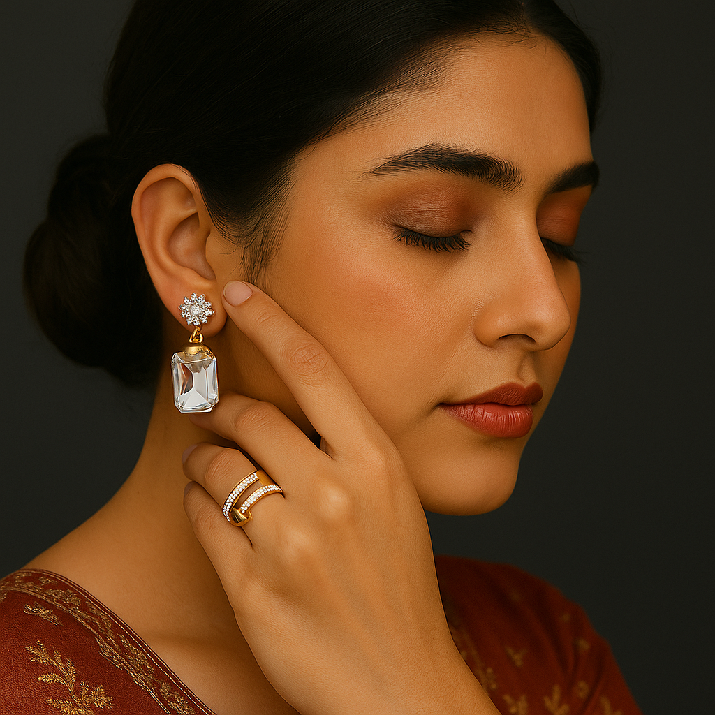 Star Crystal Earring
